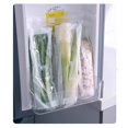 thumbnail image 6 of 15 Pack Long Food Storage Bags,Reusable Vegetable Storage Bags With Airtight Seal,Clear Refrigerator Organizer Bags For Celery Asparagus Green Onions Meal Prep Freezer Storage, 6 of 6