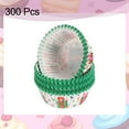 thumbnail image 3 of Uxcell 300 Count Cupcake Liners Cupcake Cups Standard Size Muffins Liners Papers Baking Cups Wrappers Greaseproof Gift Box, 3 of 6