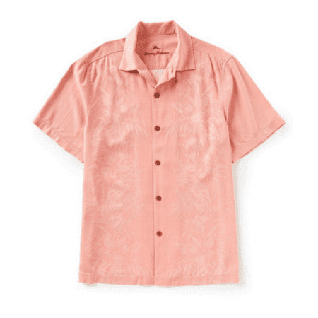 Tommy Bahama Kamari Border Short-Sleeve Woven Shirt, Size M, MSRP $125