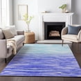 thumbnail image 6 of Addison Rugs Mayfield Washable Coastal Stripes Blue Rectangle Rug, 2'6" x 3'10", 6 of 6