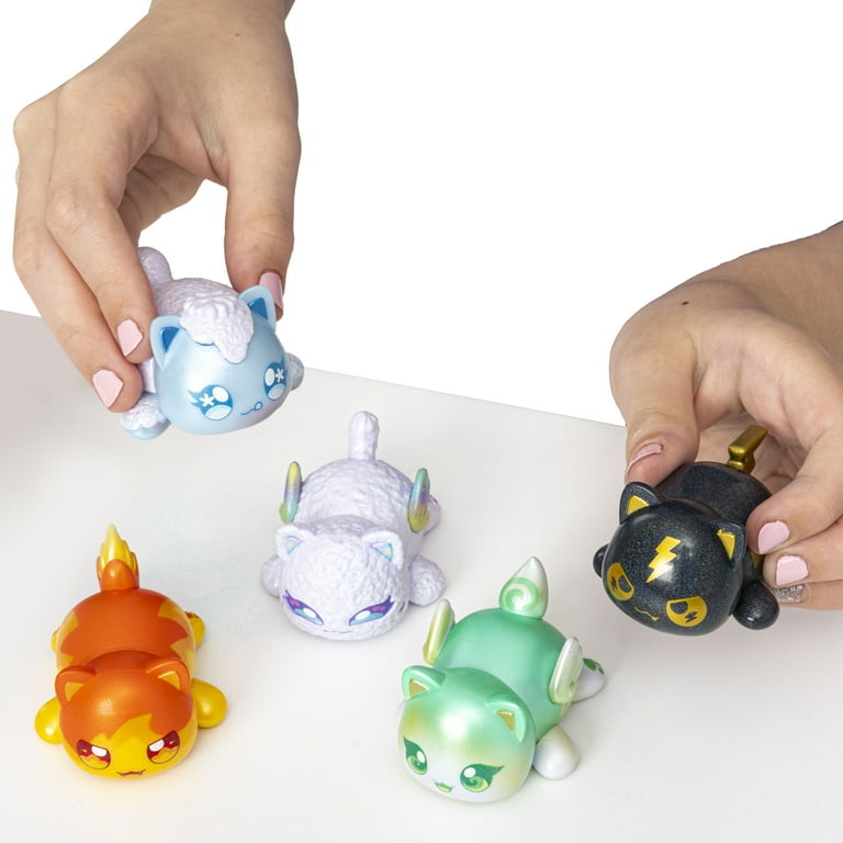 APHMAU, Elemental MeeMeow Figures Multi-Pack, Metallic Edition