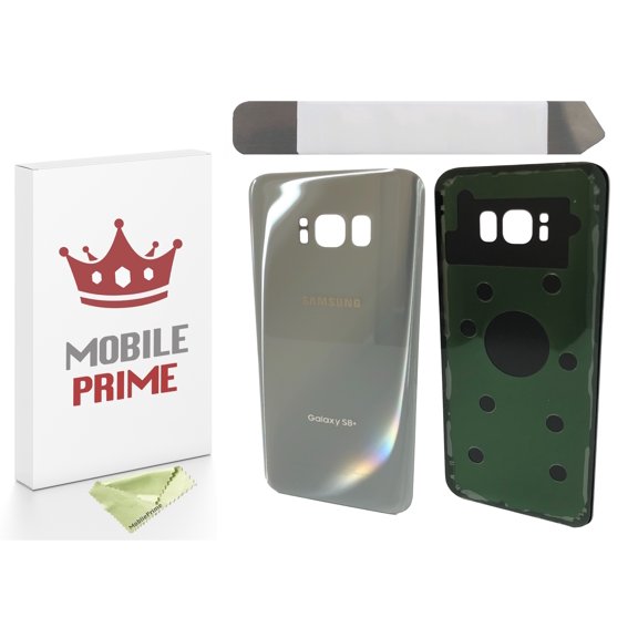 MobilePrime Silver Back Cover Complete Professional Repair Kit Compatible with Tools for Samsung Galaxy S8 Plus