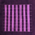 thumbnail image 1 of Ahgly Company Indoor Square Abstract Purple Modern Area Rugs, 6' Square, 1 of 4