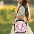 thumbnail image 2 of Yuyamidu Cute Axolotl Lunch Bag Large Capacity Insulated Lunch Bag with Adjustable Strap Portable Thermal Picnic Cool Bags Personalized for School Camping Picnic, 2 of 6