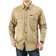 thumbnail image 3 of Auxamy Chamarra Stretch Borrega Hombre Premium Slim, 3 of 6