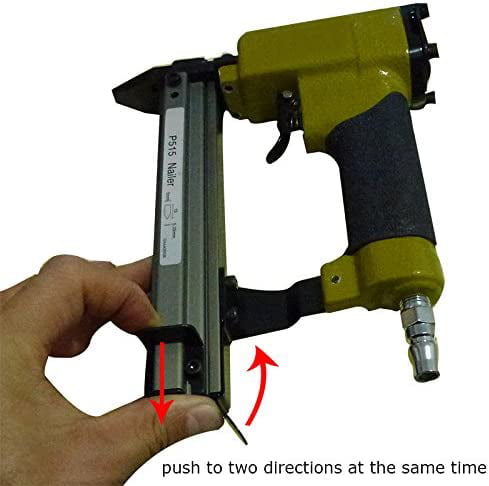 TECHTONGDA Pneumatic Nail Gun Picture Frame Flexible Rigid Point Driver