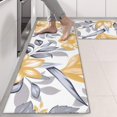 thumbnail image 2 of Kitchen Rugs Sets Of 2,Pioneer Flower Floral Print Pattern Anti Fatigue Kitchen Mat Rugs Non Slip Washable,Decorative Kitchen Floor Mats for Kitchen,Sink,Laundry,17"X47", 2 of 5