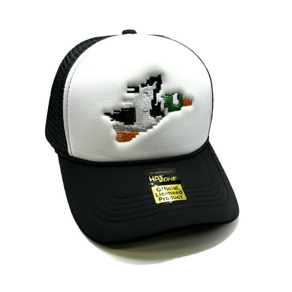 Duck Hunt XL Mesh Trucker Snapback (White/Black)