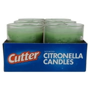 Cutter Citronella Votive Candle, Green