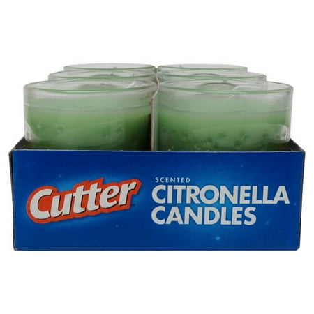 Cutter Citronella Votive Candle, Green