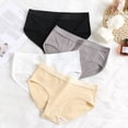 thumbnail image 2 of TrowBridge bragas de algodón para mujer, ropa interior deportiva transpirable, calzoncillos sólidos simples, lencería agradable para la piel, calzoncillos cómodos para niña, 2 of 4