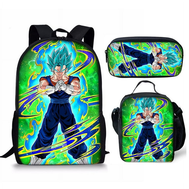 3pcs set 17inch Anime Dragon Ball Z Children School Bags Orthopedic Backpack Kids School Boys Girls Mochila Infantil Catoon Bags Walmart