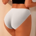 thumbnail image 2 of Uootdi Seamless Bikini Panties for Women Heart Detail No Show Stretch Support Briefs Soft Smooth Breathable Daily Intimates Gift, 2 of 7