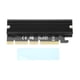 thumbnail image 1 of PCI-E 3.0 16x m.2 Tarjeta Adaptadora SSD NVME PCIE a la Tecla M NGFF PCIE 4X 8X 16X Soporte de Salida para Windows8/10/para Sistema Linux ANGGREK Ocean Broad Surfboard Fins, 1 of 7