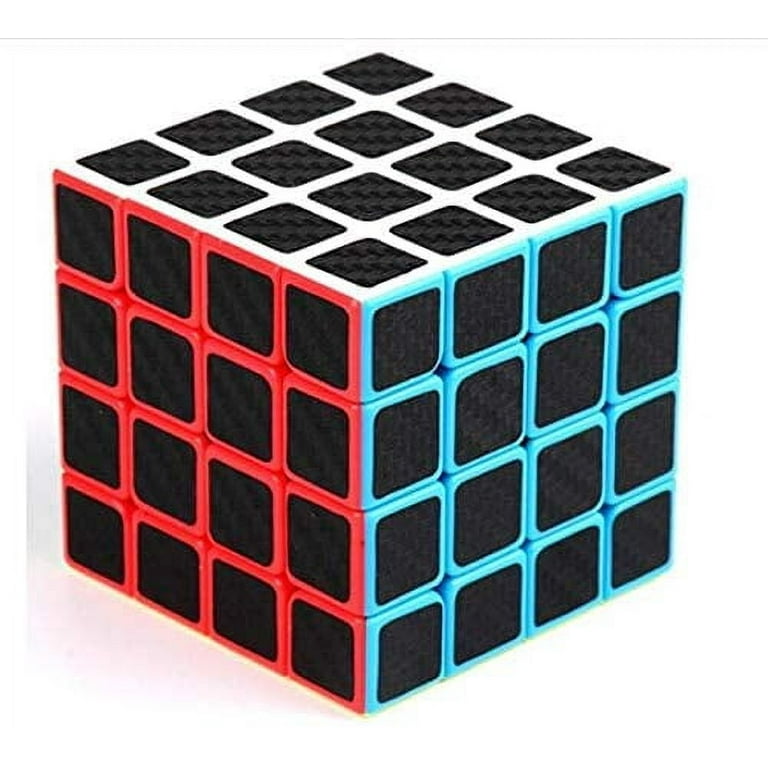 Fast Carbon Fiber Rubiks Cube Set 2x2, 3x3, 4x4, 5x5, Magic Puzzle