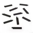 thumbnail image 2 of U8MO 10 pcs Rectangle 304 Stainless Steel Stamping Blank Tag Pendants 41x10x1.4mm-Electrophoresis Black, 2 of 9
