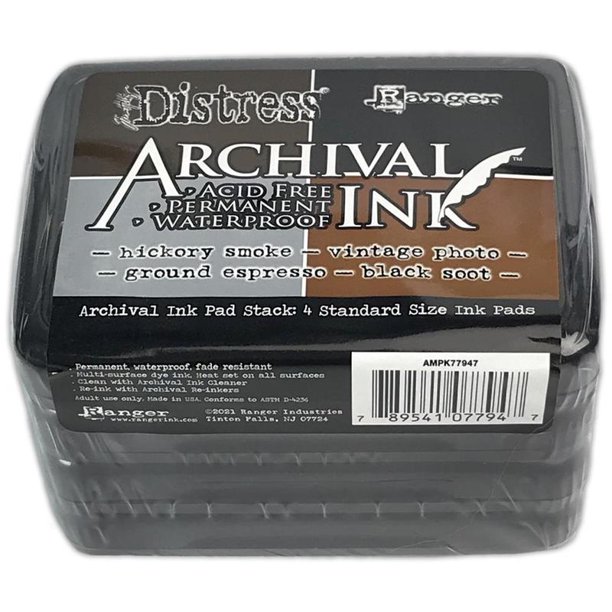 Basics Tim Holtz Distress Archival Ink Pad Bundle