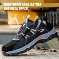 thumbnail image 2 of AUXDIQ Work Shoes Men Women Breathable Steel Toe Cap Industrial Trainers Lightweight Construction Sneakers Sport Shoes, 2 of 6