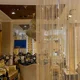 thumbnail image 5 of Cortina de cuentas elegante en tono champán, 1m x 2m, decoración moderna para puertas o ventanas, 5 of 7