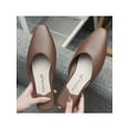 thumbnail image 3 of UKAP Womens Loafer Mules Chunky Slides Backless Comfort Elegant Summer Walking Shoes, 3 of 6