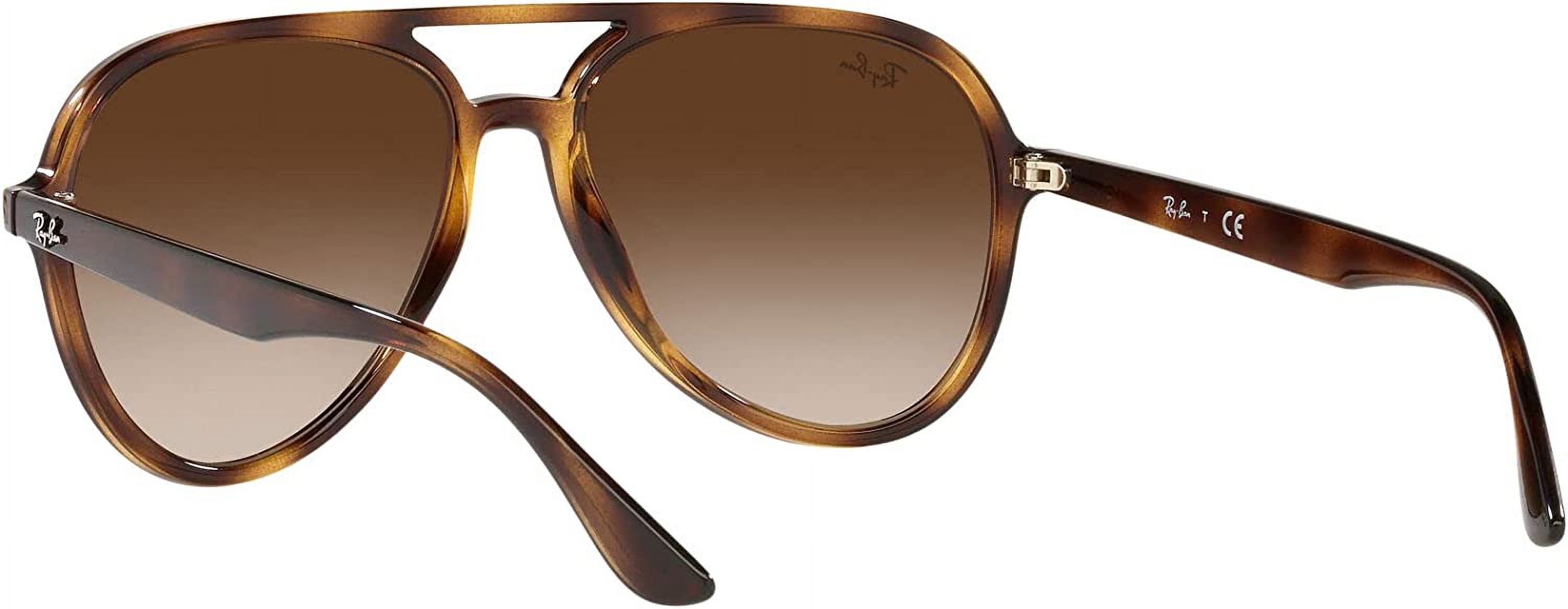 Ray-Ban Premium Havana Brown Gradient Sunglasses RB 4376 710/13