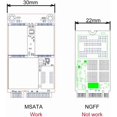 thumbnail image 3 of YISITIAN Mini SATA mSATA SSD to 2.5" SATA Hard Disk Enclosure Case Converter Adapter CJ919-28795, 3 of 9