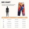 thumbnail image 5 of Fotbe Vibrant Hummingbird Watercolor Art Women's Pajama Pants,Sleepwear Pants,Pj Bottoms Drawstring And Pockets-XX-Large, 5 of 7