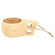 thumbnail image 2 of Taza de té de madera taza de madera de diseño ergonómico multiusos estilo nórdico Natural de 200ML con asa para leche para vino ANGGREK Otros, 2 of 8