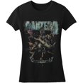 thumbnail image 1 of Pantera - Camiseta Piloto Vintage de Algodón para Mujer (Negro), 1 of 2