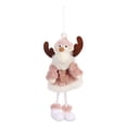 thumbnail image 1 of Adornos navideños Muñeco de nieve de peluche Colgante Accesorios de fotografía Suministros para fiestas navideñas Alce, 1 of 7