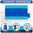 thumbnail image 2 of Hamaca de camping PUPTILY, ligera y portátil, azul, 2 of 7