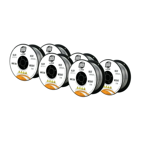 

SÜA - E71T-11 - Fluxcored MIG Wire - GASLESS - Multiple Pass - 2 Lb Spool x 0.030 (6 SPOOLS)