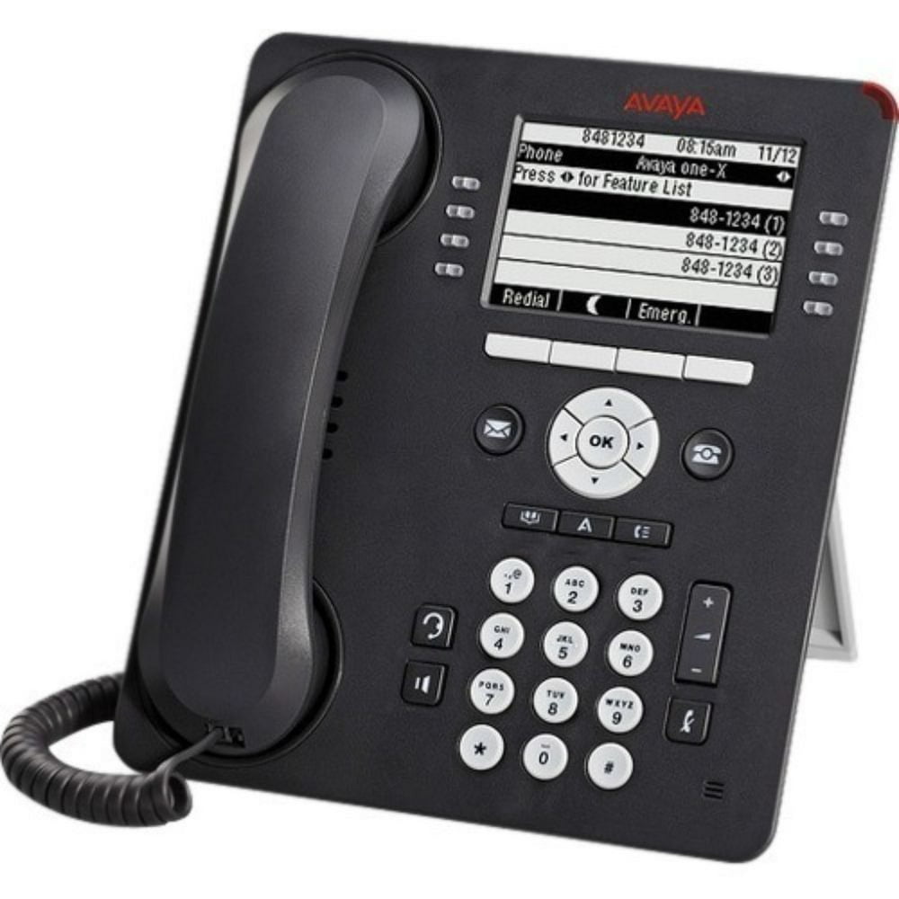 Avaya 9608G IP Phone - Cable - Wall Mountable, Desktop - Gray - 338455