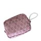 thumbnail image 3 of Bolsa de cosméticos Sincero con colgante de perla Bolsa de maquillaje portátil cremallera Patrón de relieve Amor, 3 of 10
