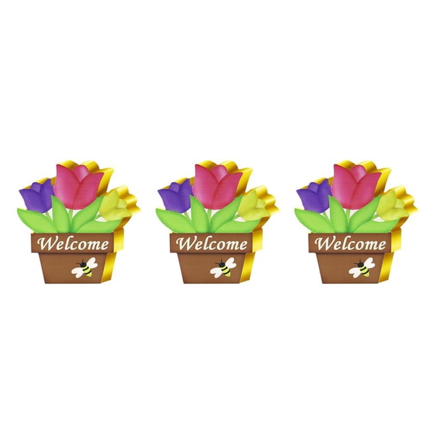Inteprter 1 Juego de colgadores decorativos para puerta con de Pascua, colgador de suministros para fiestas, decoración llamativa para el hogar, JM00351 3piezas Inteprter CBP220962