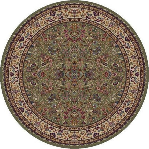 Concord Global 41158 9 ft. 3 in. x 12 ft. 6 in. Jewel Sarouk - Green