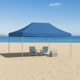 thumbnail image 4 of Ilios Innova | Toldo Plegable Azul 2x3 Carpa para Exteriores Resistente al Clima, Impermeable, Estructura de Hierro y Tela Oxford 600D., 4 of 9