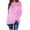 Hot Pink, variant on gakvbuo Sweaters For Women Fall Fashion 2022 Pullover Sweatshirts Women Long Sleeve Round Neck Splice Pullover Loose Shirt Blouse Top Shirt