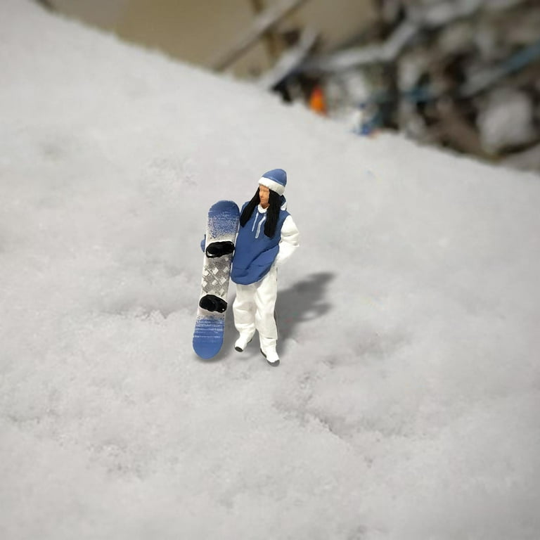 Modélisme HO : Figurines : Skieurs - Ski alpin