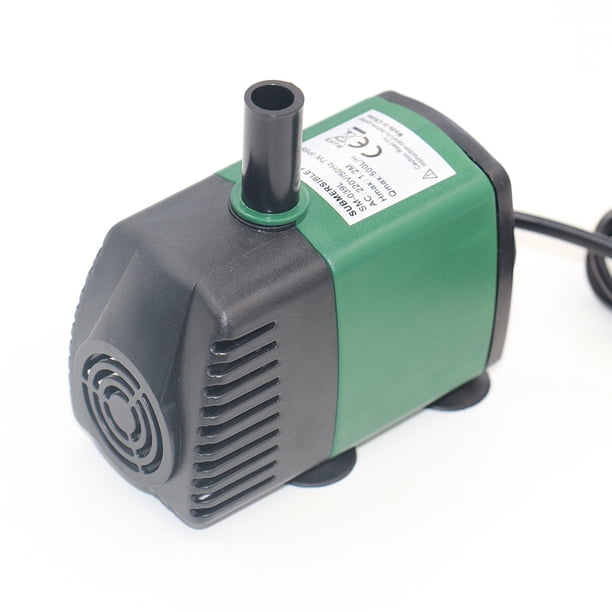 Bomba sumergible para fuente de agua de estanque de circulación de acuario 600L/H 7W (EE. UU.) JShteea Libre de BPA