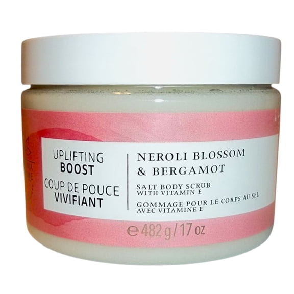 Bath and Body Works Uplifting Boost Neroli Blossom & Bergamot Salt Body Scrub (17 OZ / 482 G)