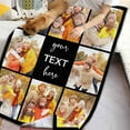 thumbnail image 6 of Personalized Blankets and Throws Photo Blanket Customized Using My Own Photos Customized Blanket Collage Blanket Customized, 6 of 6