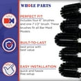 thumbnail image 3 of Whole Parts Glass Washer Replacement Brush Set Part# BRS-1722 - Replacement & Compatible with Some Bar Maid Glass Washers, 3 of 6