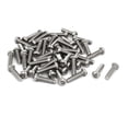 thumbnail image 1 of Unique Bargains Vis de Machine pour Tête de Poêle de Sécurité Torx en Acier Inoxydable 304 M5 x 20 mm 50 Pcs, 1 of 3