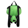 thumbnail image 2 of Mochila de peluche de perro verde pequeño, juguete para mascota, Gil, perro alienígena, mochila, bolso, muñeco Muppet, 2 of 3