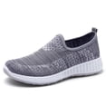 thumbnail image 2 of CAIXAI Wide Toe Box Shoes Women Arch Support Womens on Sneakers Comfortable Closed Toe on Women's Walking Shoes Mesh Knitted Mary Jane Flats Women Hands-Free Soft Shoes, 2 of 7
