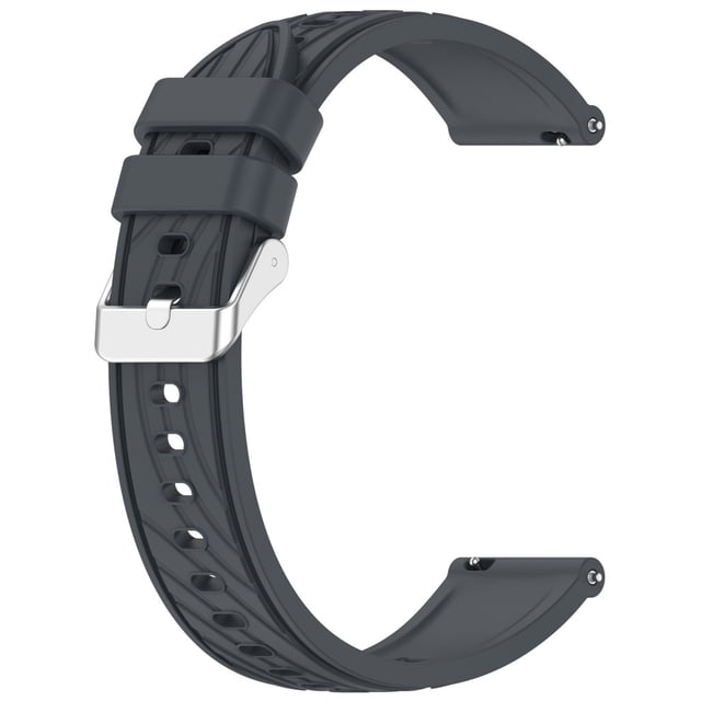 22mm Textured Silicone Watch Strap Comfortable Durable Versatile Colors Easy Installation For Daily Wear And Active Lifestyles
