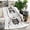 White, Black, Orange, variant on Halloween Vintage Halloween Collage Bold Painterly Lightweight Warm Throw Blanket, 30 x 40 in (80 x 100 cm), Fleece for Sofa & Home Decor