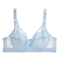 thumbnail image 1 of Ropa interior de sujetador con ribete de encaje transpirable extraelástico con cierre frontal para deportes de yoga para mujer Fridja  nalpqowj6934, 1 of 4
