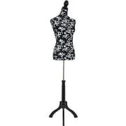 FDW 67 inch Plastic New Female Dress Form with Stable Stand, Perfect for Display